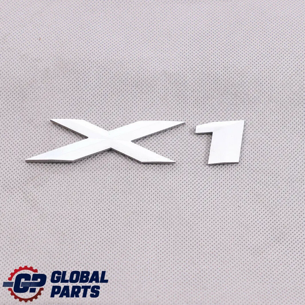 BMW X1 Series E84 Rear Boot Trunk Lid Adhered Lettering Emblem Logo X1