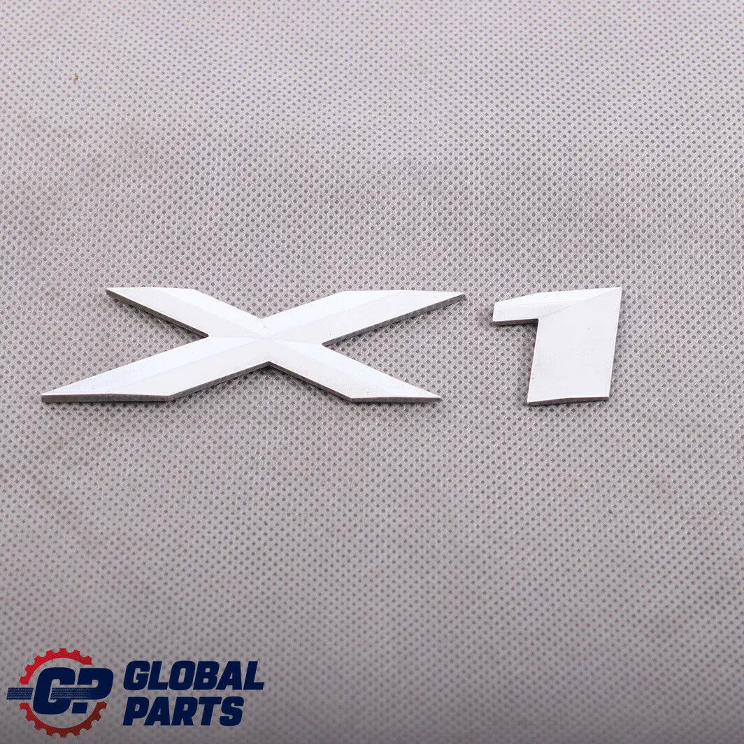 BMW E84 Trasero Boot Trunk Lid Adherido Lettering Emblema Logo X1