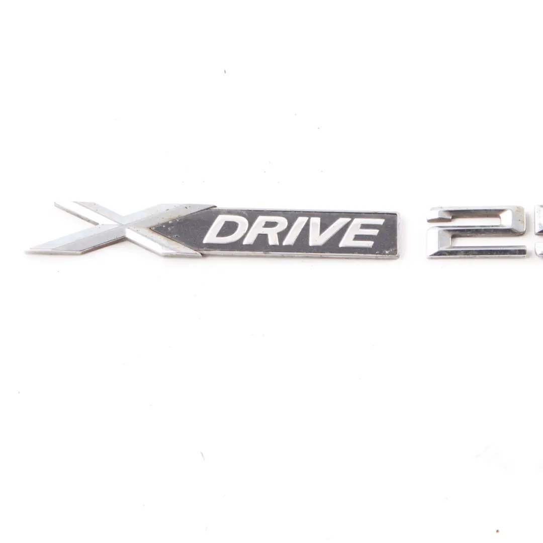 BMW X1 E84 Lettering Emblem Adhered Logo Badge xDrive 25d 7362665