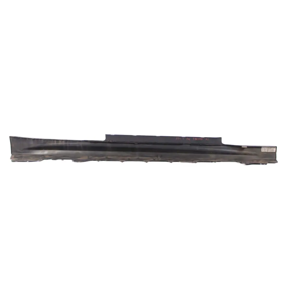 BMW F32 F33 Side Skirt Sill Strip Left N/S Black Sapphire Metallic - 475