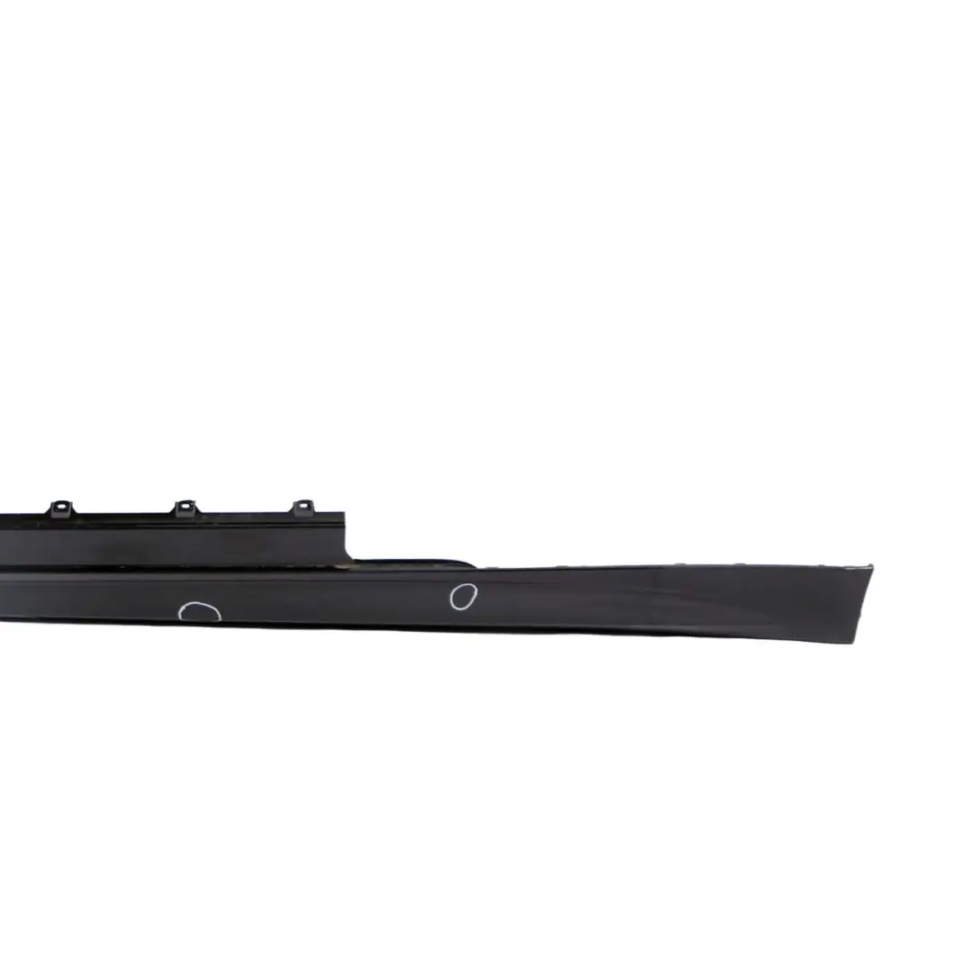 BMW F32 F33 Side Skirt Sill Strip Left N/S Black Sapphire Metallic - 475