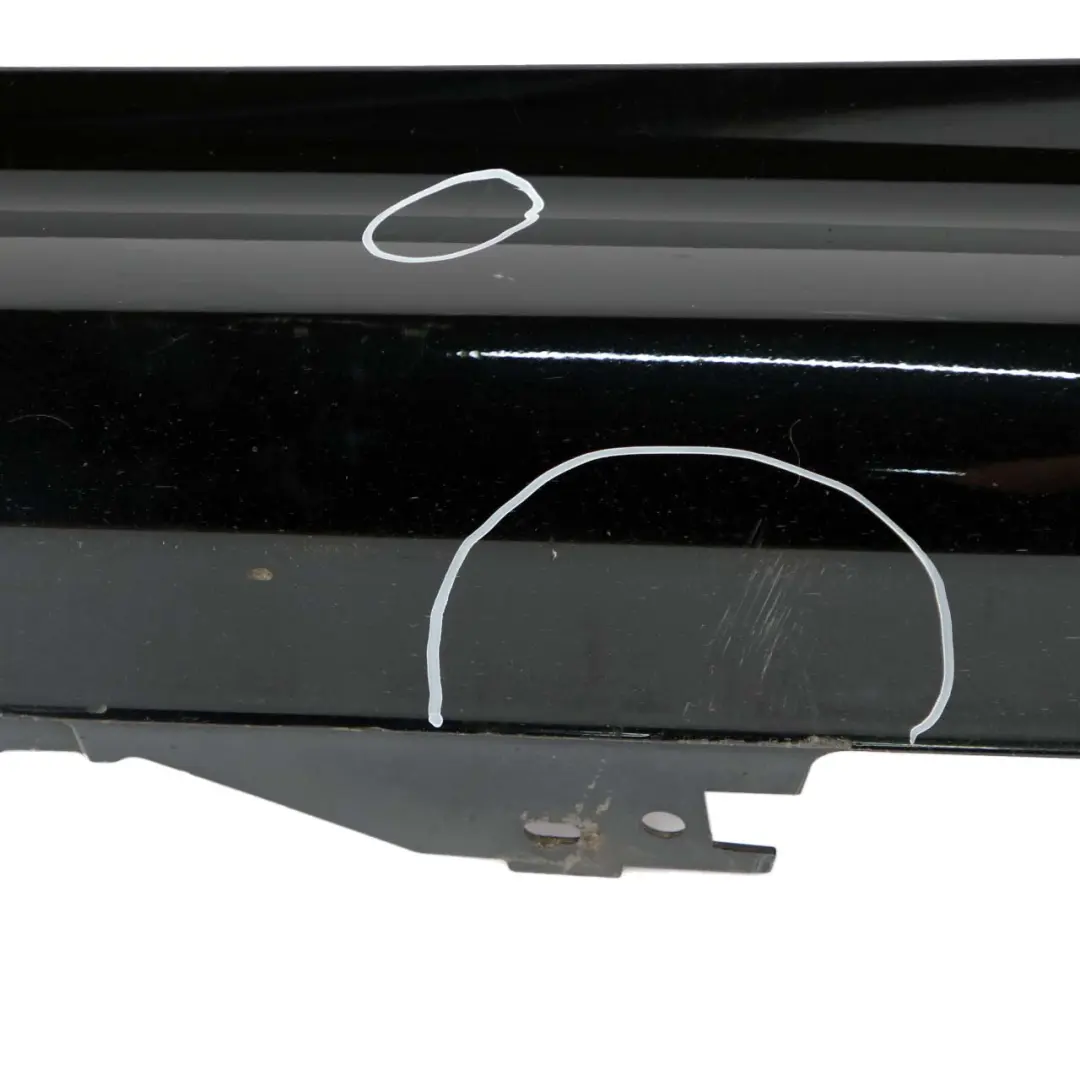 BMW F32 F33 Side Skirt Sill Strip Left N/S Black Sapphire Metallic - 475