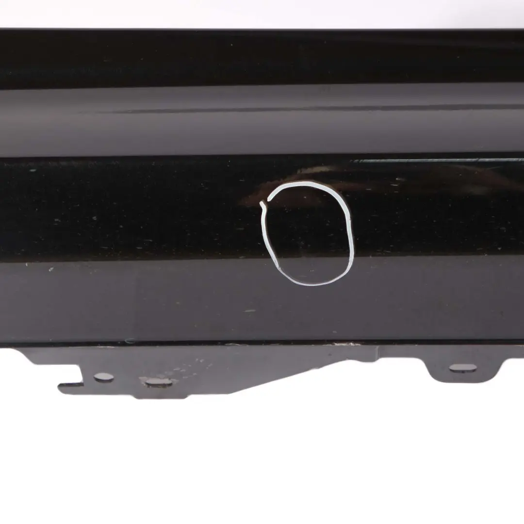 BMW F32 F33 Side Skirt Sill Strip Right O/S Black Sapphire Metallic - 475