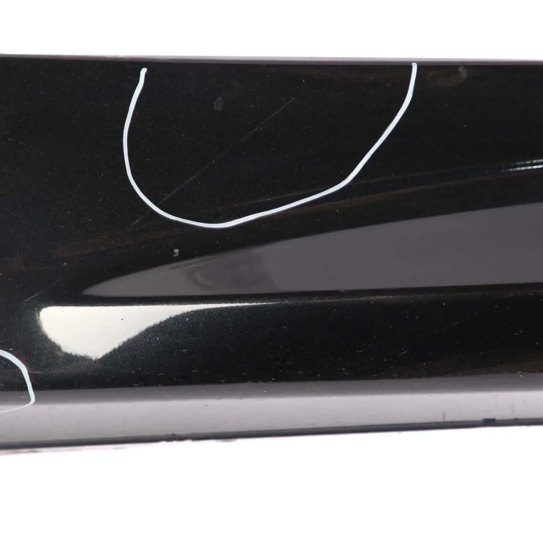 BMW F32 F33 Side Skirt Sill Strip Right O/S Black Sapphire Metallic - 475