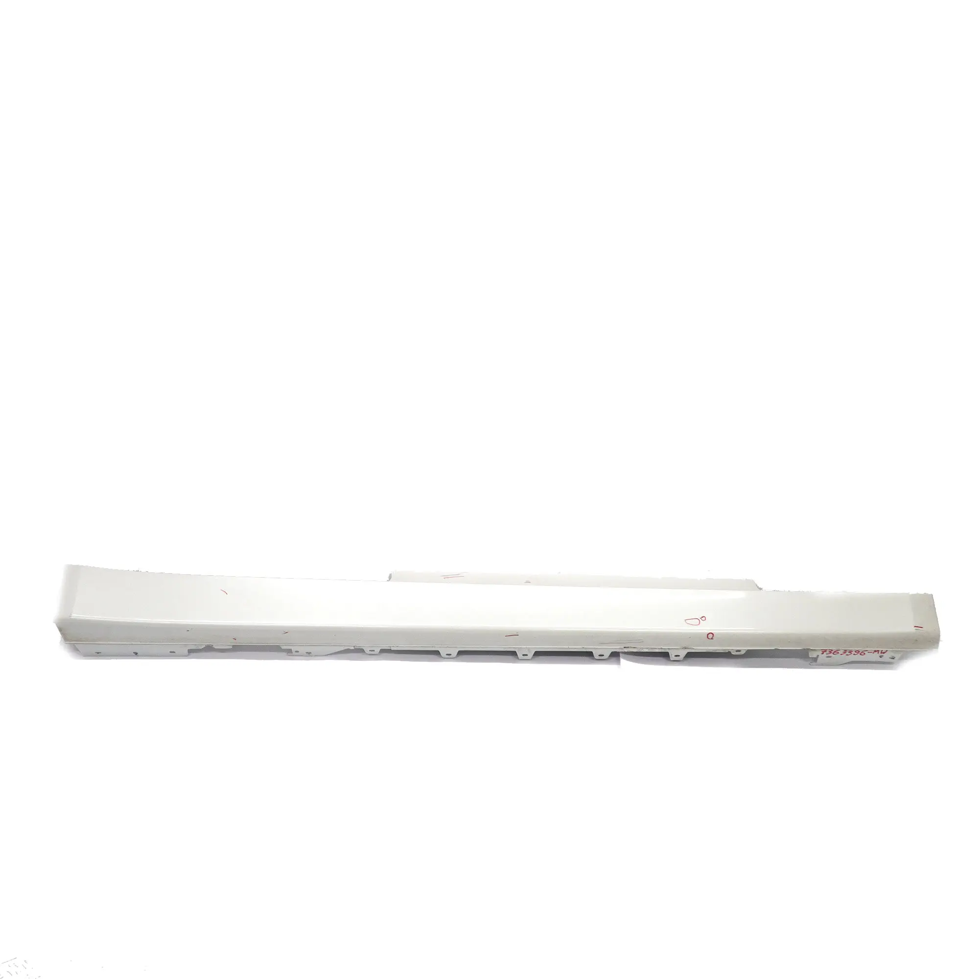 BMW F32 F33 Side Skirt Sill Strip Right O/S Mineralweiss Mineral White - A96