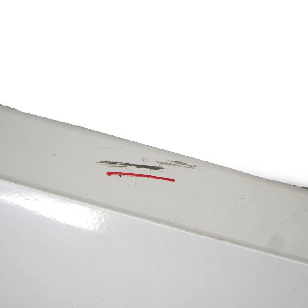 BMW F32 F33 Side Skirt Sill Strip Right O/S Mineralweiss Mineral White - A96