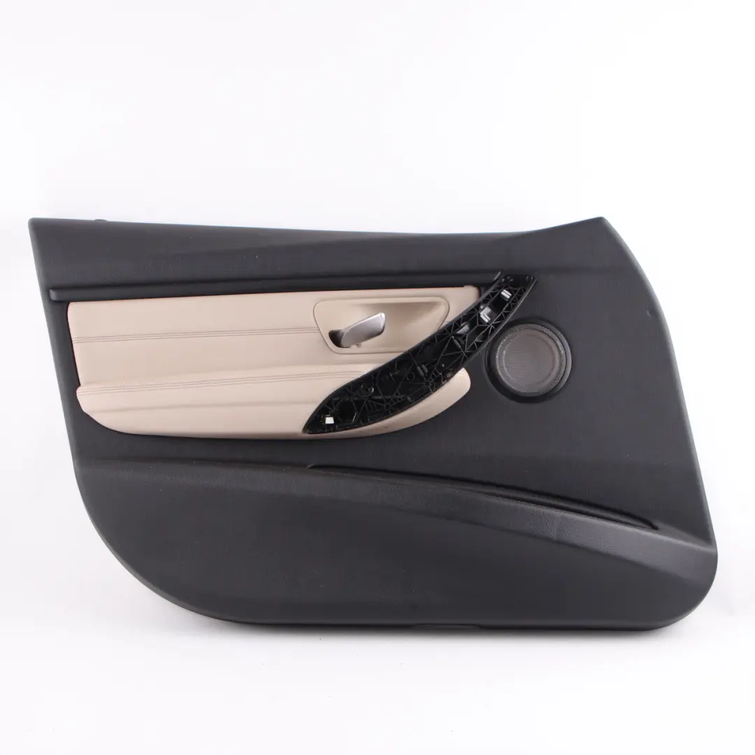 BMW F30 F31 Door Card Front Left N/S Door Lining Panel Oyster Leather