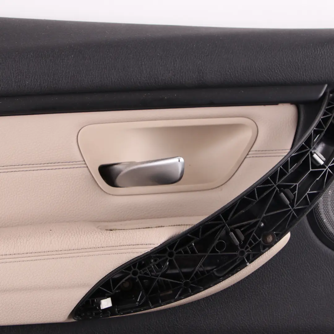 BMW F30 F31 Door Card Front Left N/S Door Lining Panel Oyster Leather