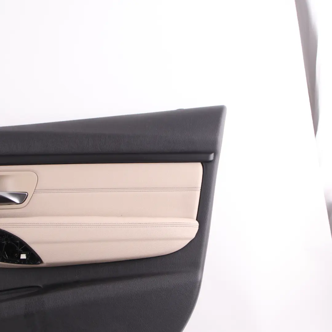 BMW F30 F31 Door Card Front Right O/S Door Lining Panel Oyster Leather