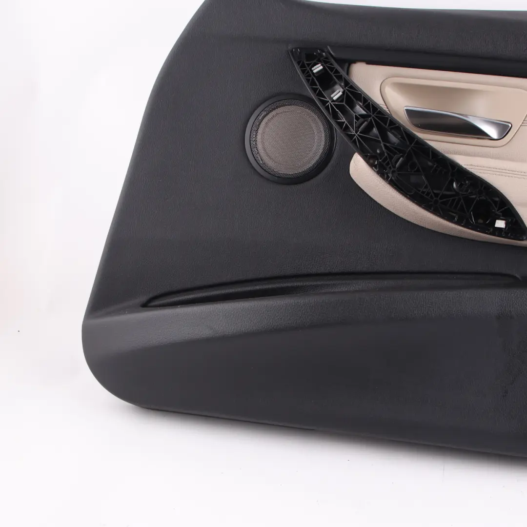 BMW F30 F31 Door Card Front Right O/S Door Lining Panel Oyster Leather