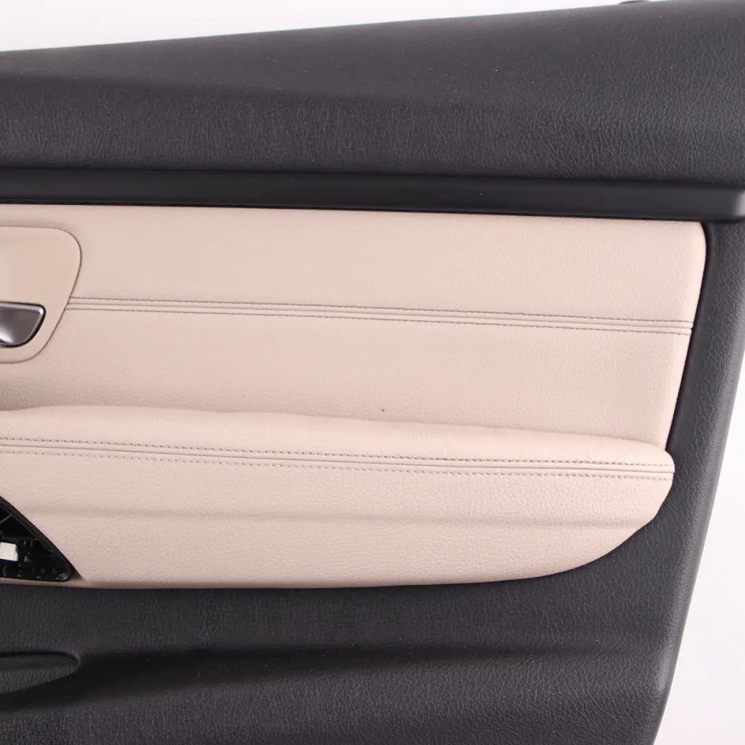 BMW F30 F31 Door Card Front Right O/S Door Lining Panel Oyster Leather