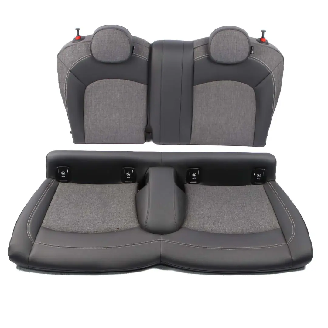 Mini Cooper One F56 Cloth / Leatherette Interior Sport Seats Seat Carbon Black