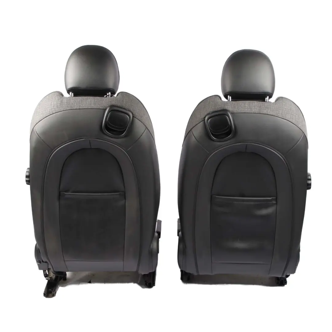 Mini Cooper One F56 Cloth / Leatherette Interior Sport Seats Seat Carbon Black