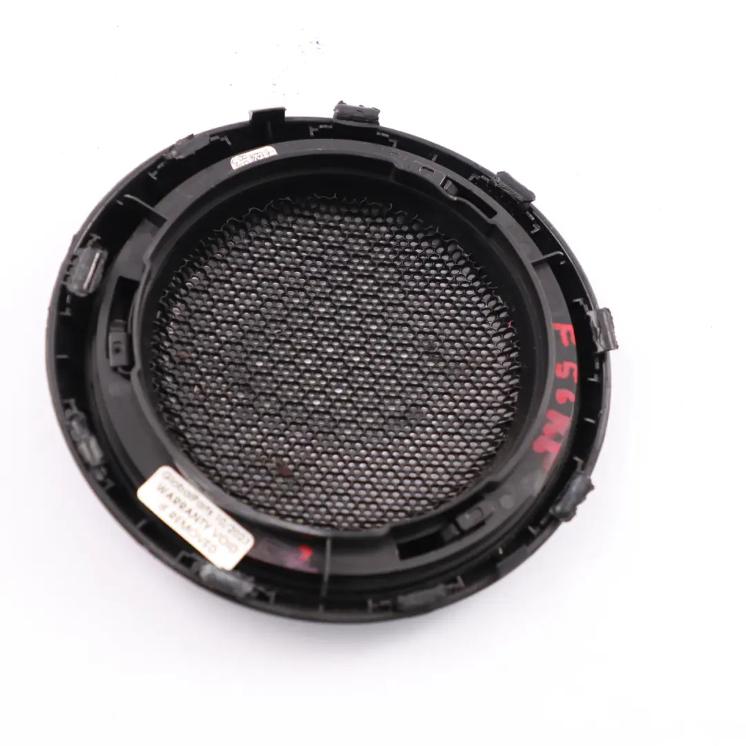 Mini F56 Altavoz Cubierta Rejilla Trasera Izquierda Cuarto Panel Carbono Negro