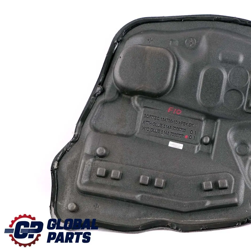 BMW F10 F11 Couvre porte insonorisee arriere gauche 7366707 7254127