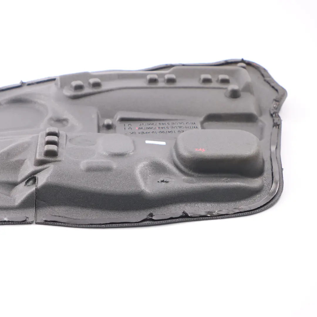 BMW F10 F11 Couvre porte insonorisee arriere gauche 7366707 7254127