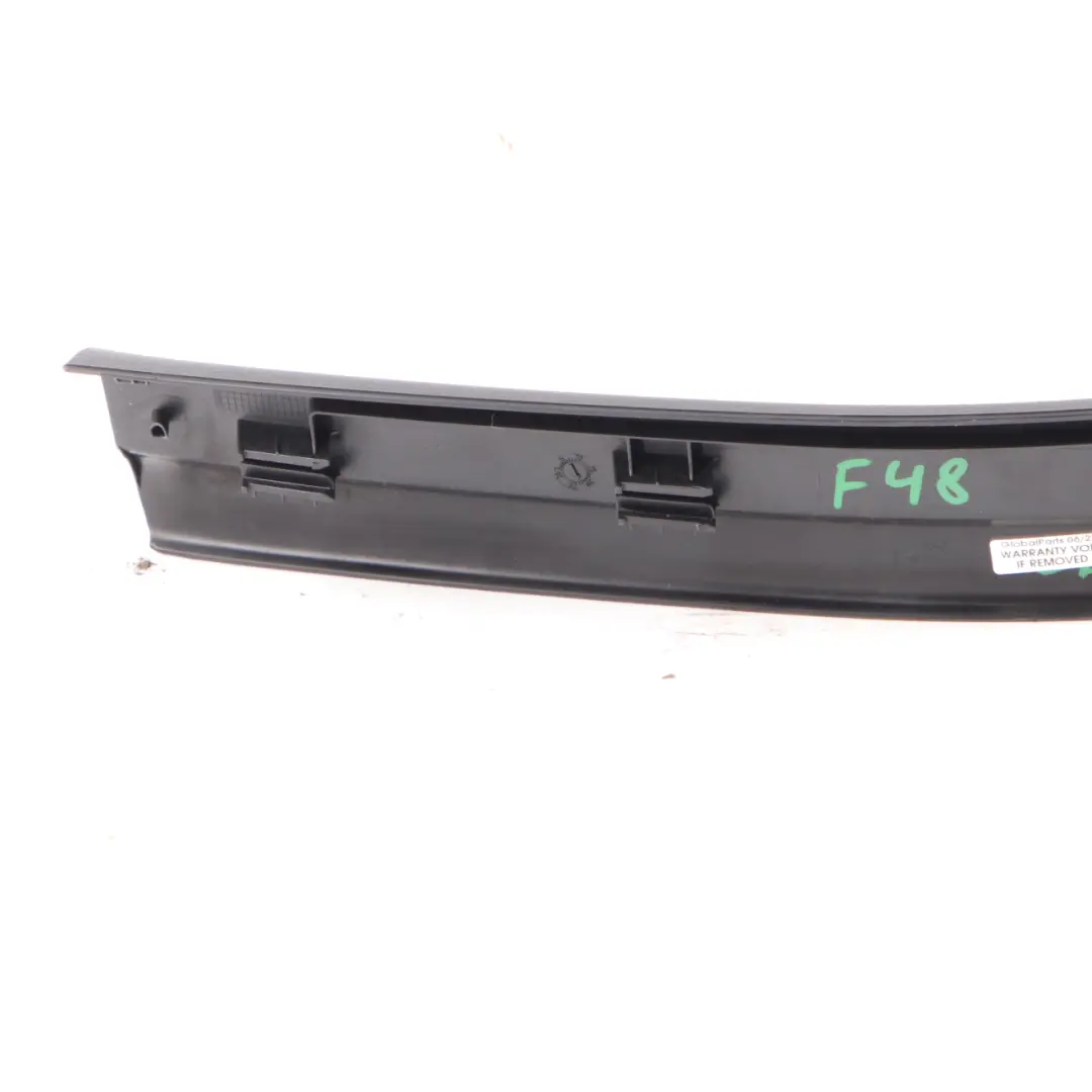 BMW X1 Series F48 LCI Cover Strip Entrance Rear Right O/S Black 7326812