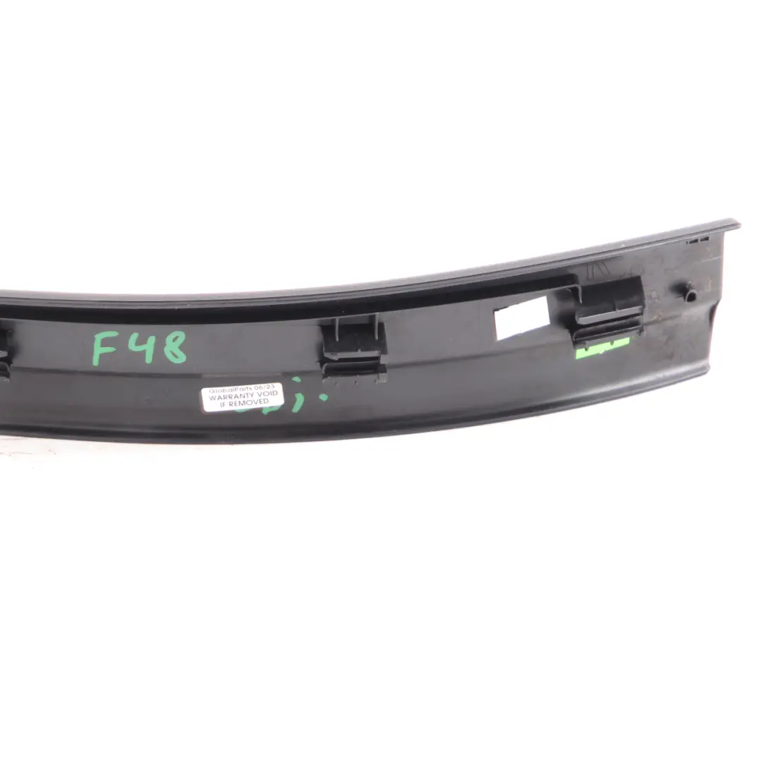 BMW X1 Series F48 LCI Cover Strip Entrance Rear Right O/S Black 7326812