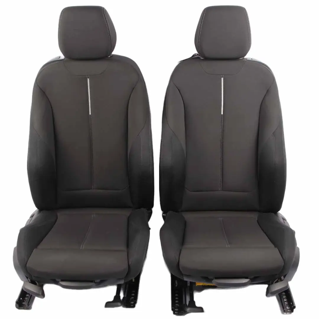 Seats BMW F21 M Sport Cloth Fabric Akzent-Grau Track Interior and Door Cards