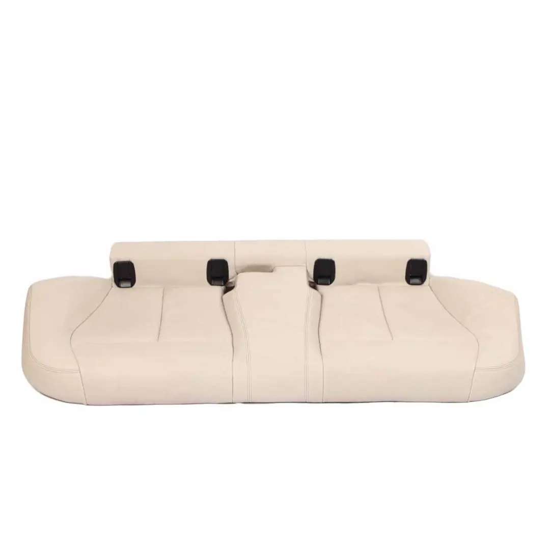 BMW F36 Seat Bench Rear Couch Sofa Seating Cover Leather Ivory White