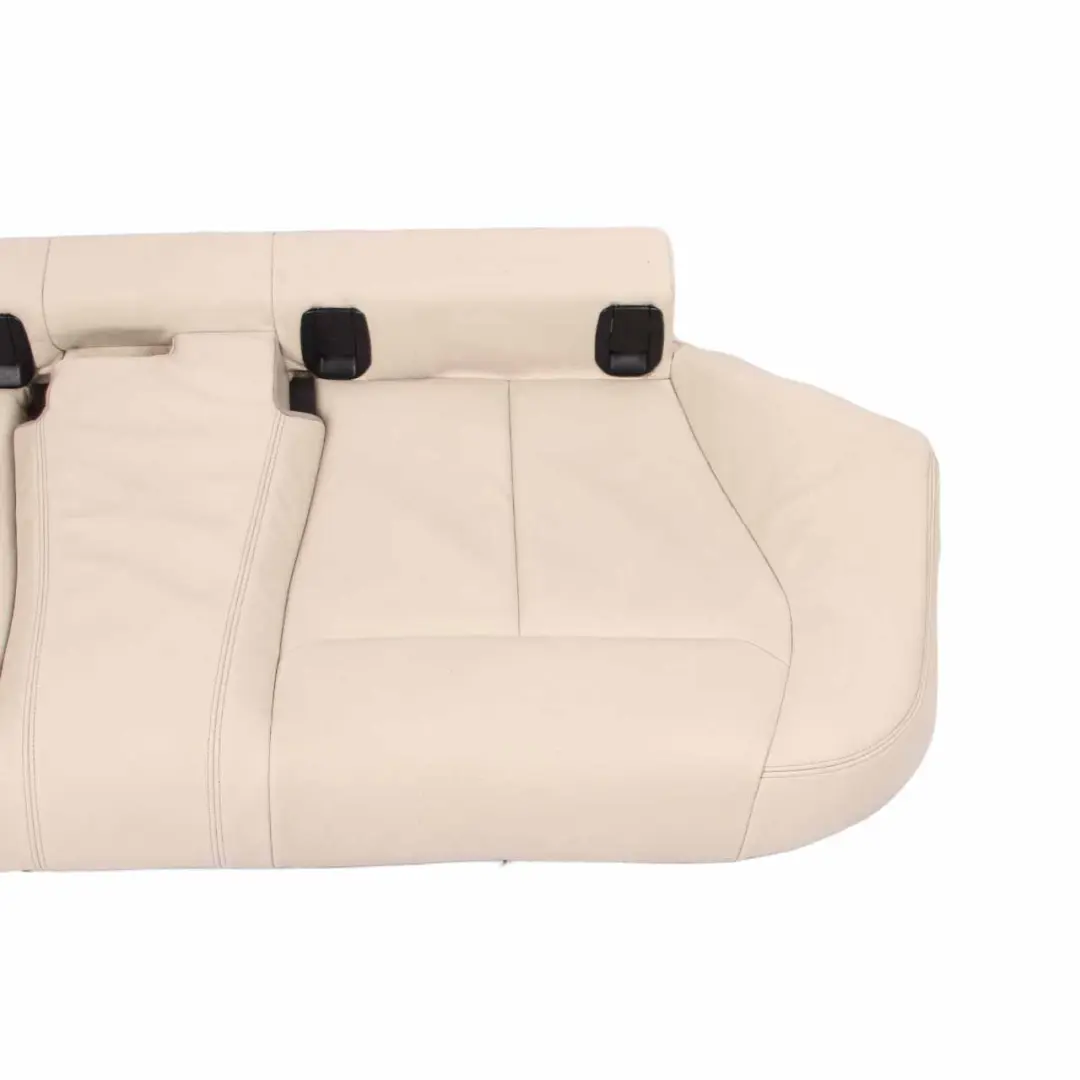 BMW F36 Seat Bench Rear Couch Sofa Seating Cover Leather Ivory White