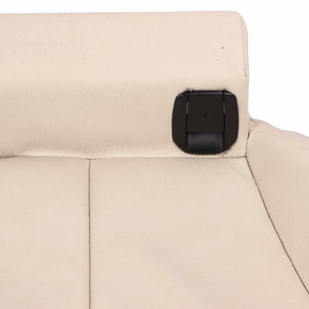 BMW F36 Seat Bench Rear Couch Sofa Seating Cover Leather Ivory White