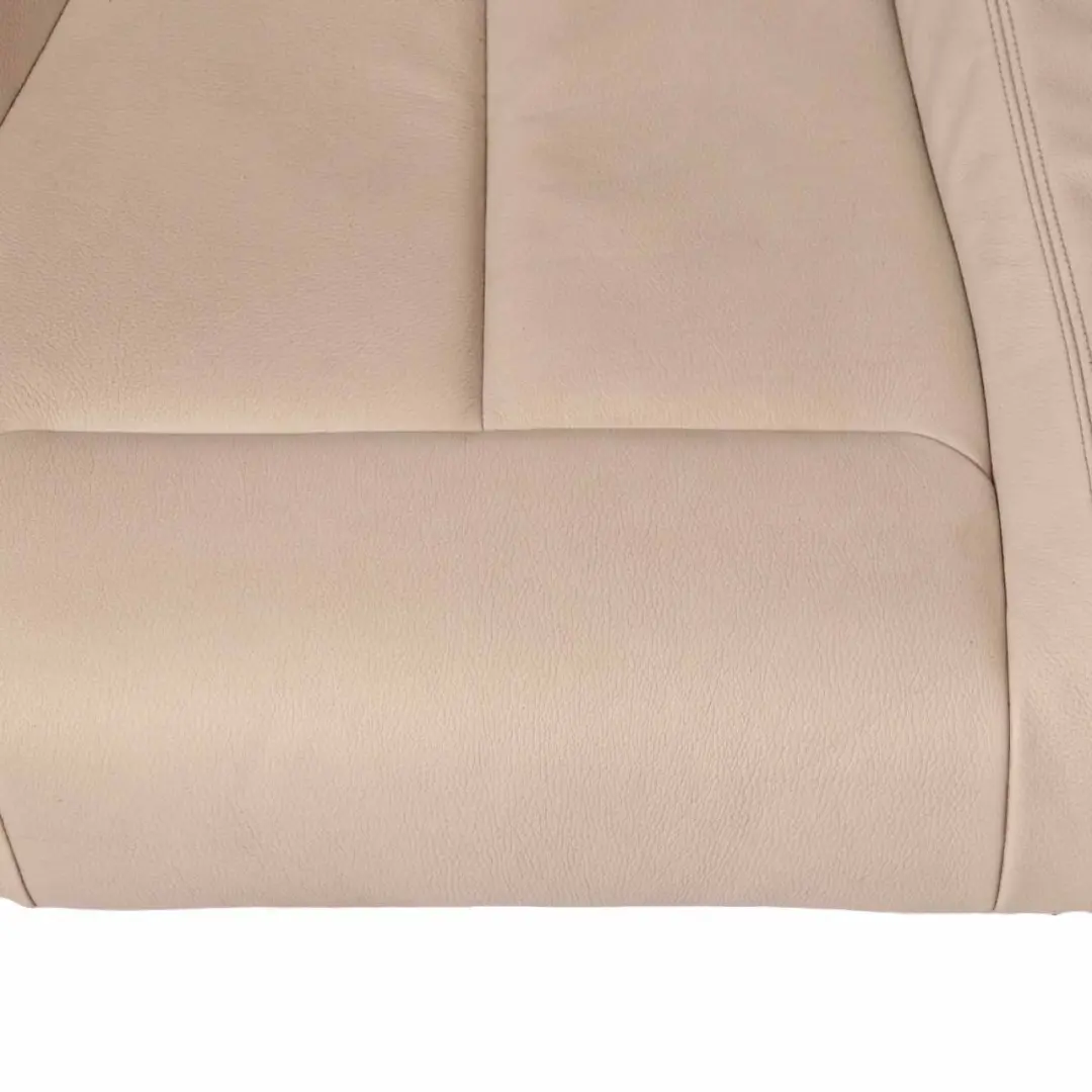 BMW F36 Seat Bench Rear Couch Sofa Seating Cover Leather Ivory White