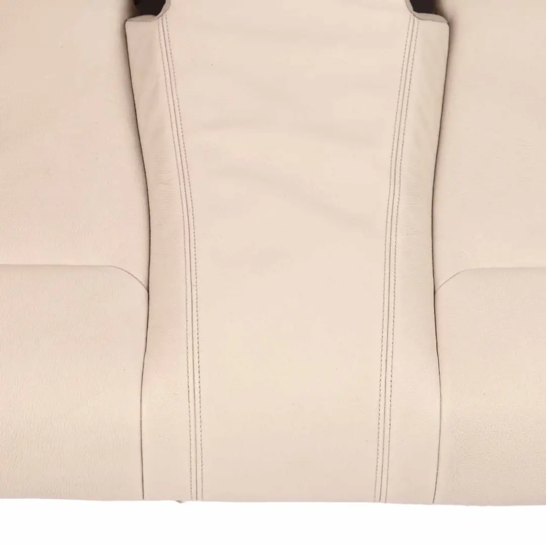 BMW F36 Seat Bench Rear Couch Sofa Seating Cover Leather Ivory White