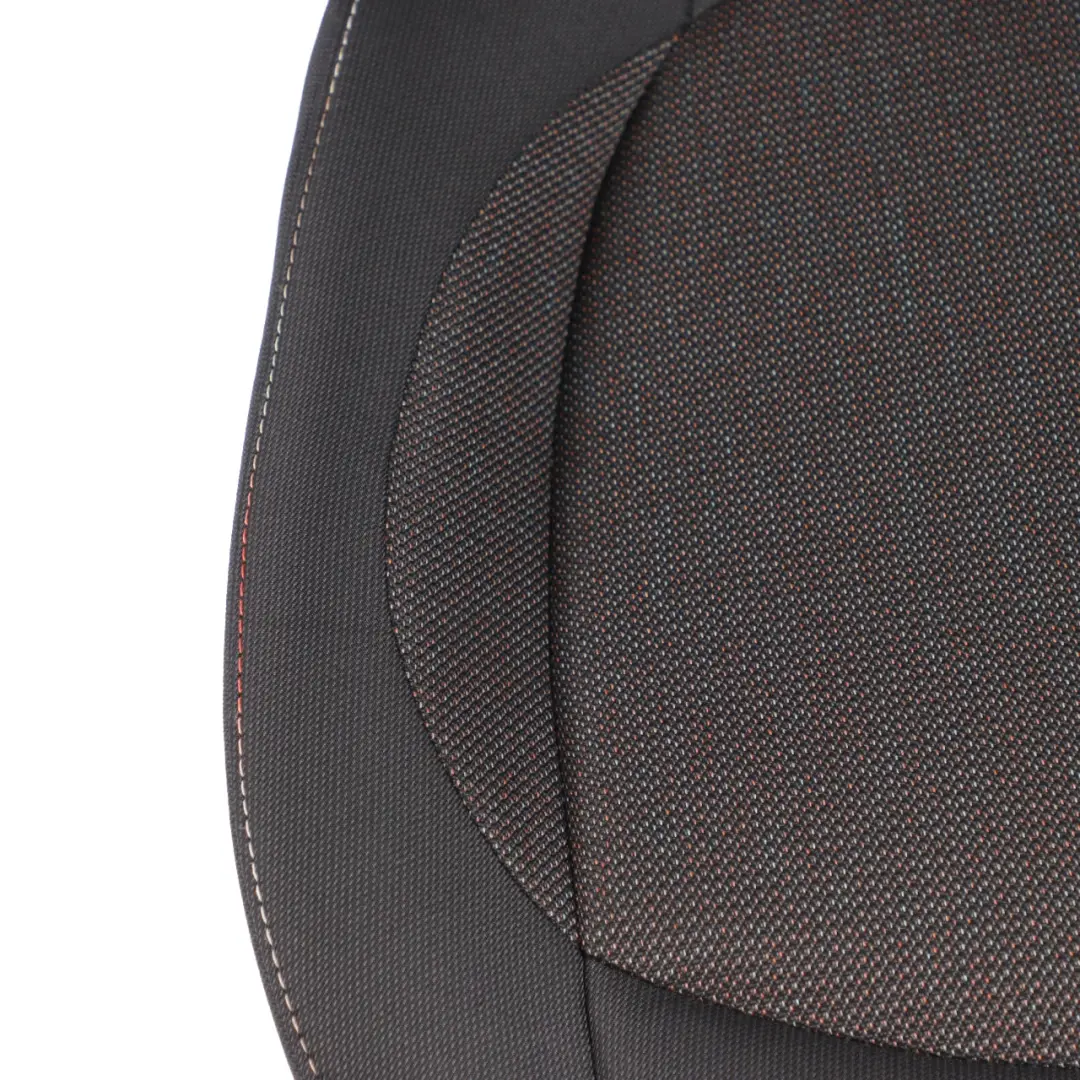 Mini Cooper One F55 Front Left N/S Cloth Seat Fabric Firework / Carbon Black