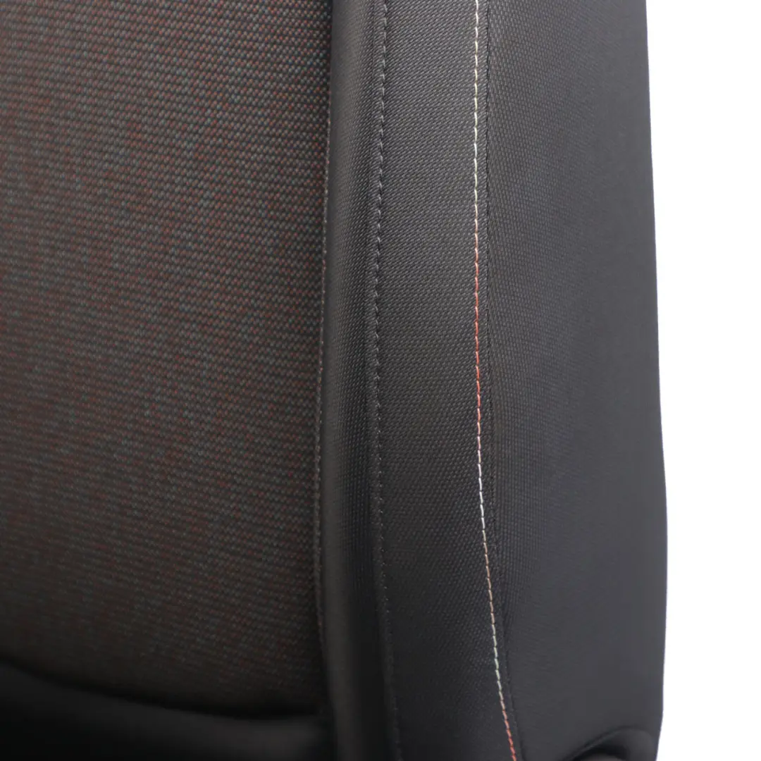 Mini Cooper One F55 Front Left N/S Cloth Seat Fabric Firework / Carbon Black