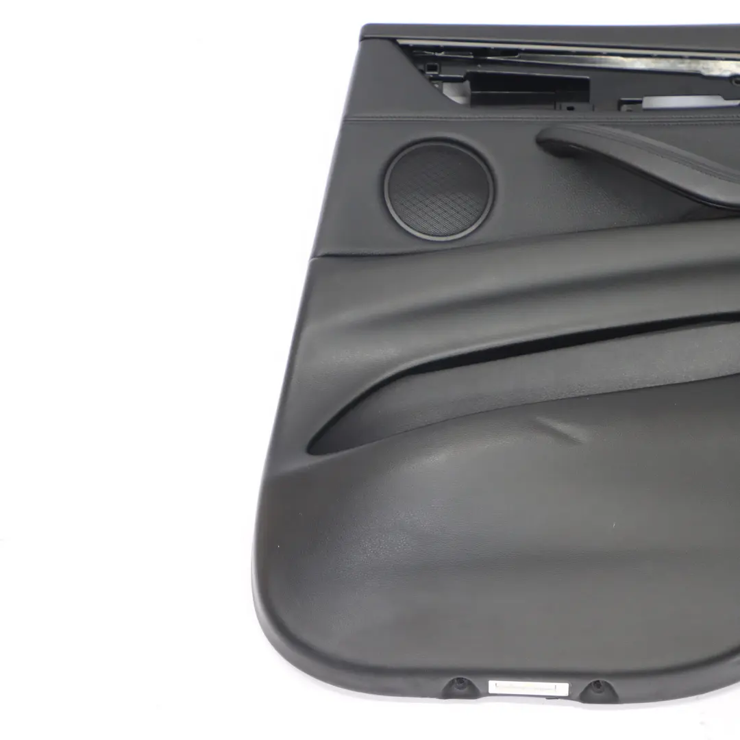 BMW X5 F15 Door Card Rear Right O/S Lining Trim Leather Dakota Black 7370042