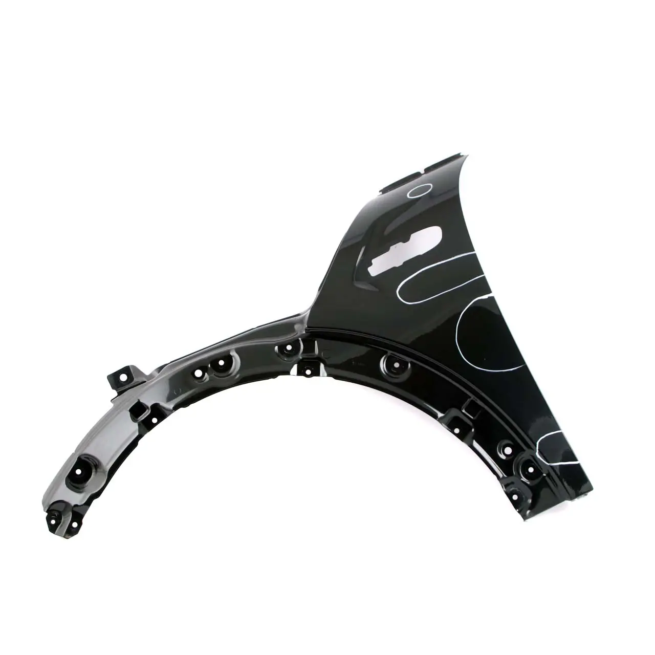 Front Wing Panel Mini F55 F56 Left Side N/S Midnight Black Metallic - A94