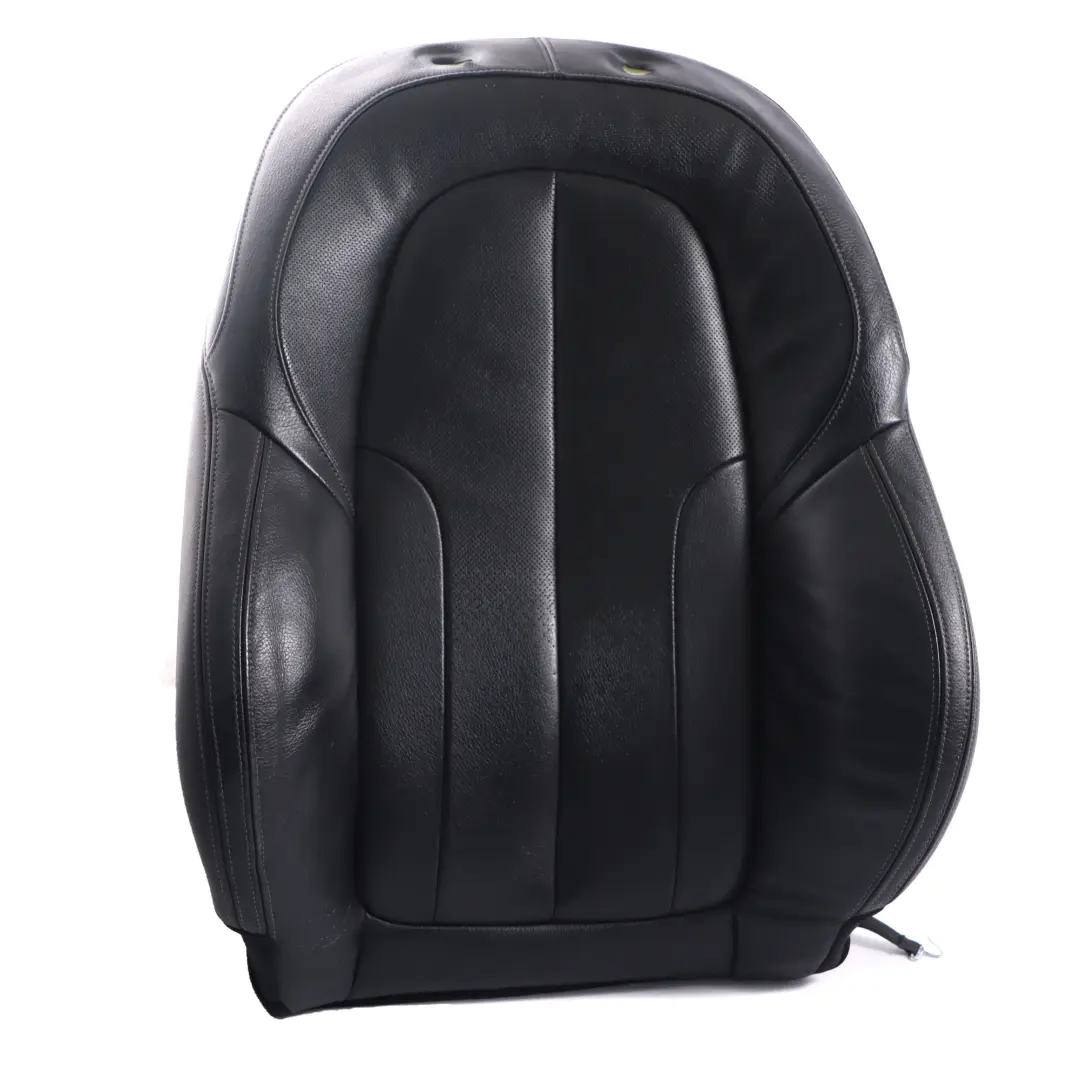 BMW F45 X1 F48 Delantero Derecho Asiento Calefactable Respaldo Funda Cuero Negro