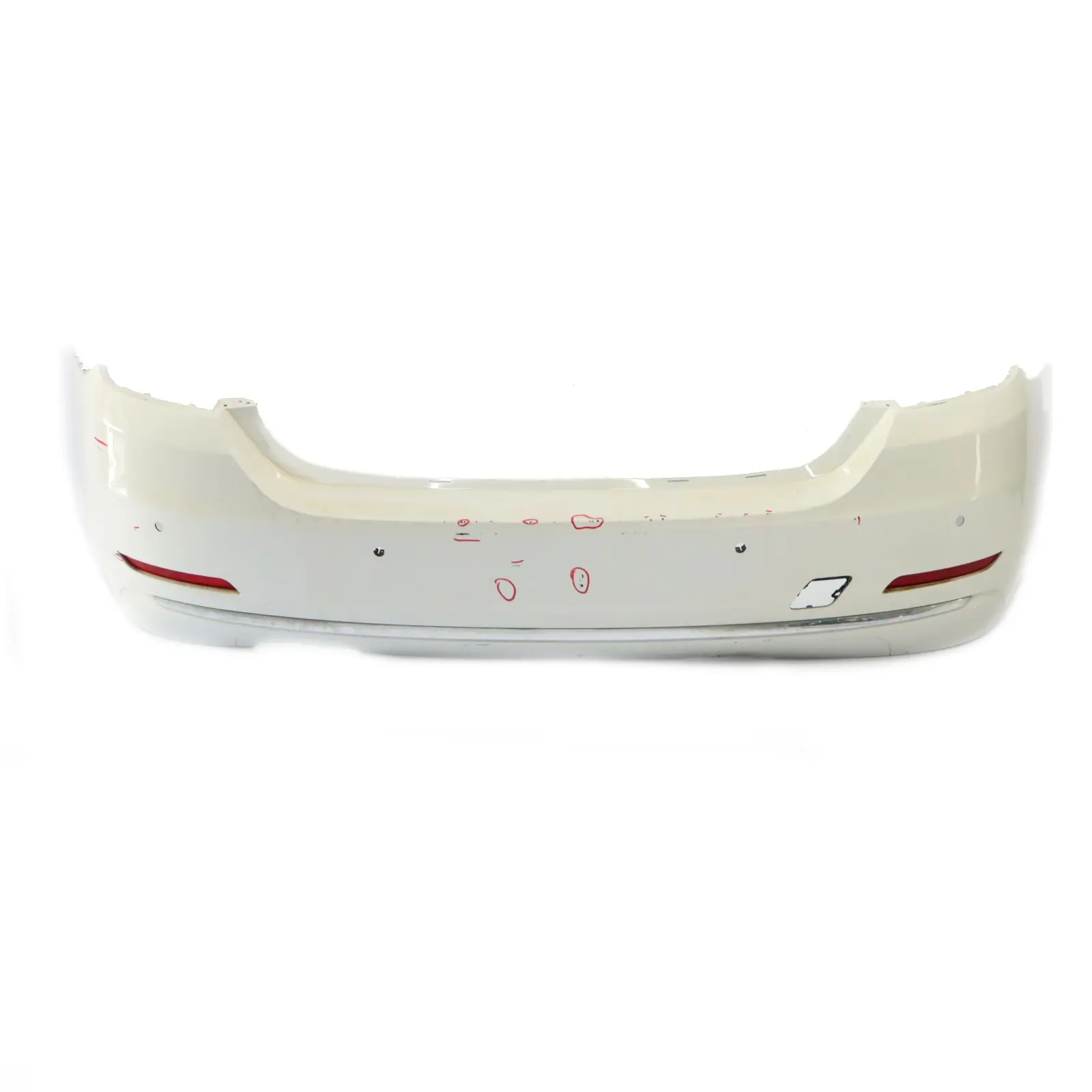 BMW F36 Rear Bumper Trim Panel PDC Alpinweiss 3 White - 300