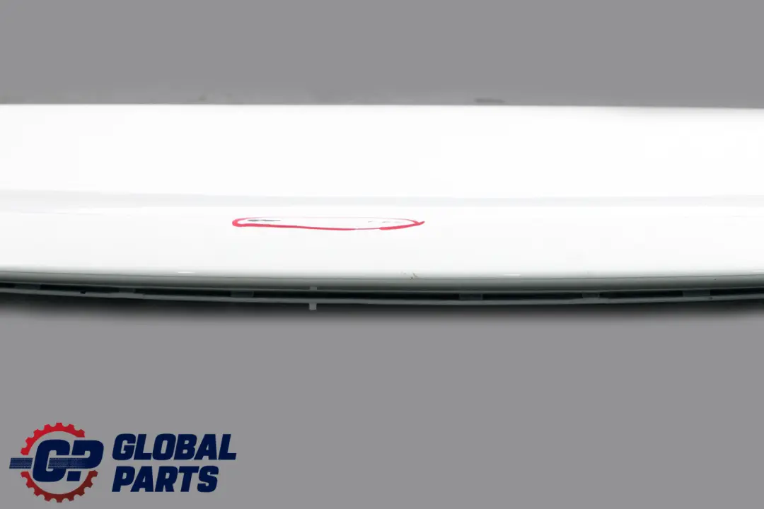 Mini Cooper One F55 Lower Trim Cover Rear Spoiler White 7379604