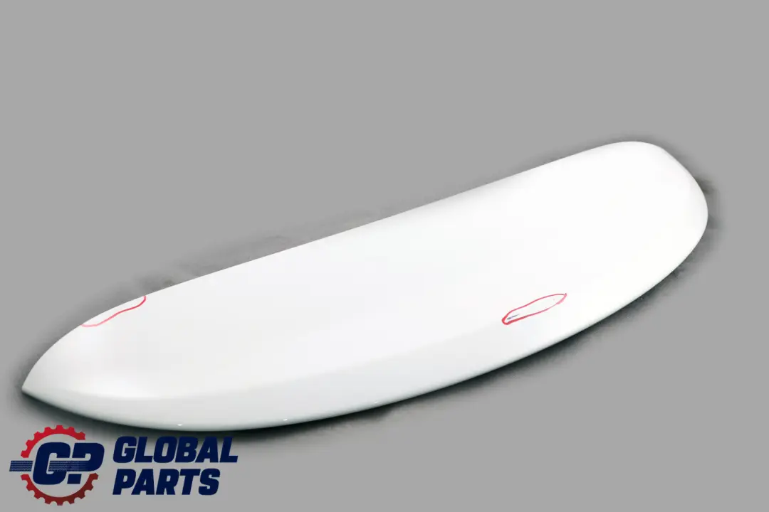 Mini Cooper One F55 Lower Trim Cover Rear Spoiler White 7379604