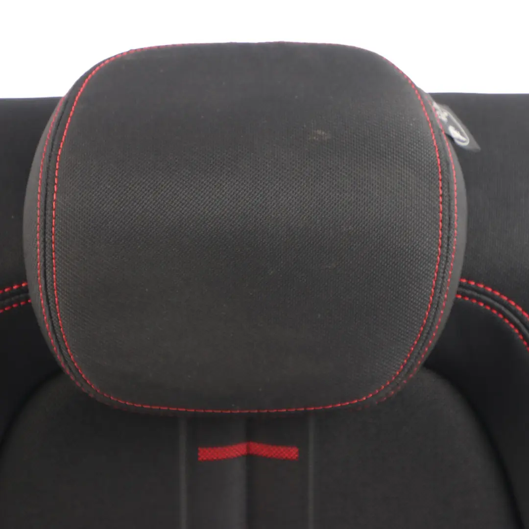 Rear Seat BMW F45 X1 F48 Cover Backrest Right O/S Cloth Fabric Anthracite Red