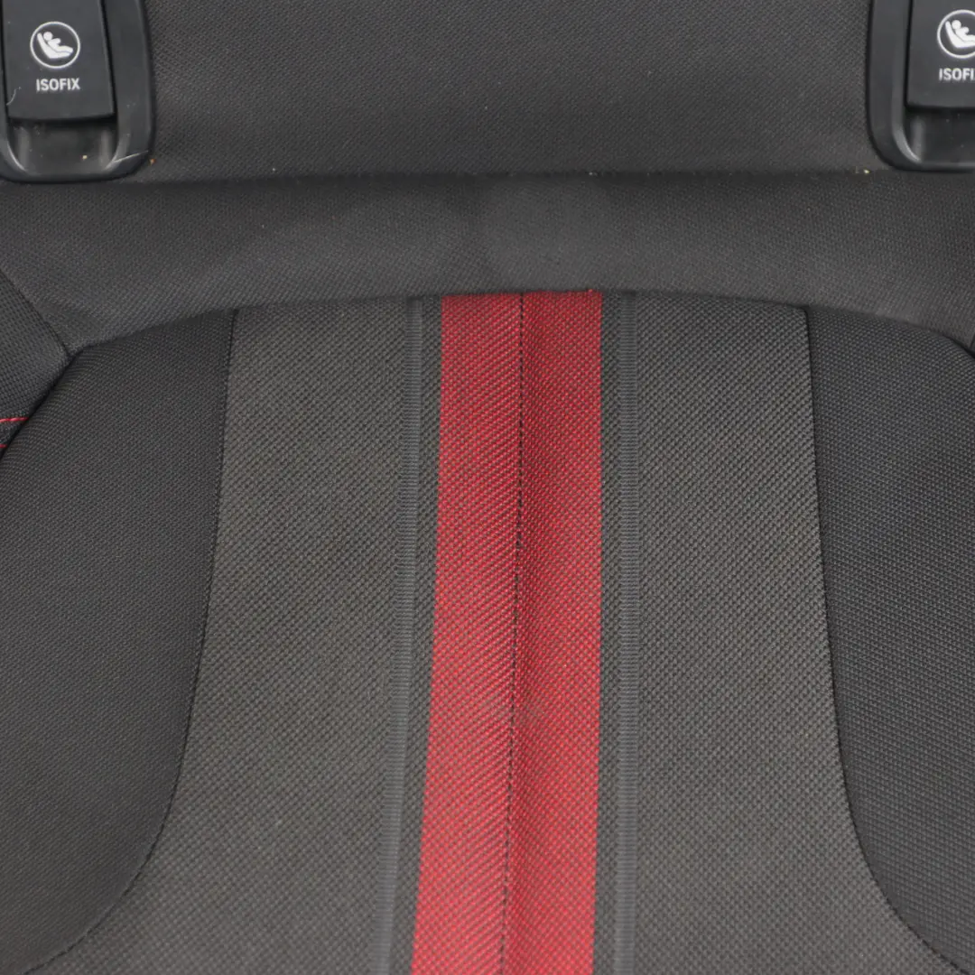 Rear Seat BMW F45 X1 F48 Cover Backrest Right O/S Cloth Fabric Anthracite Red