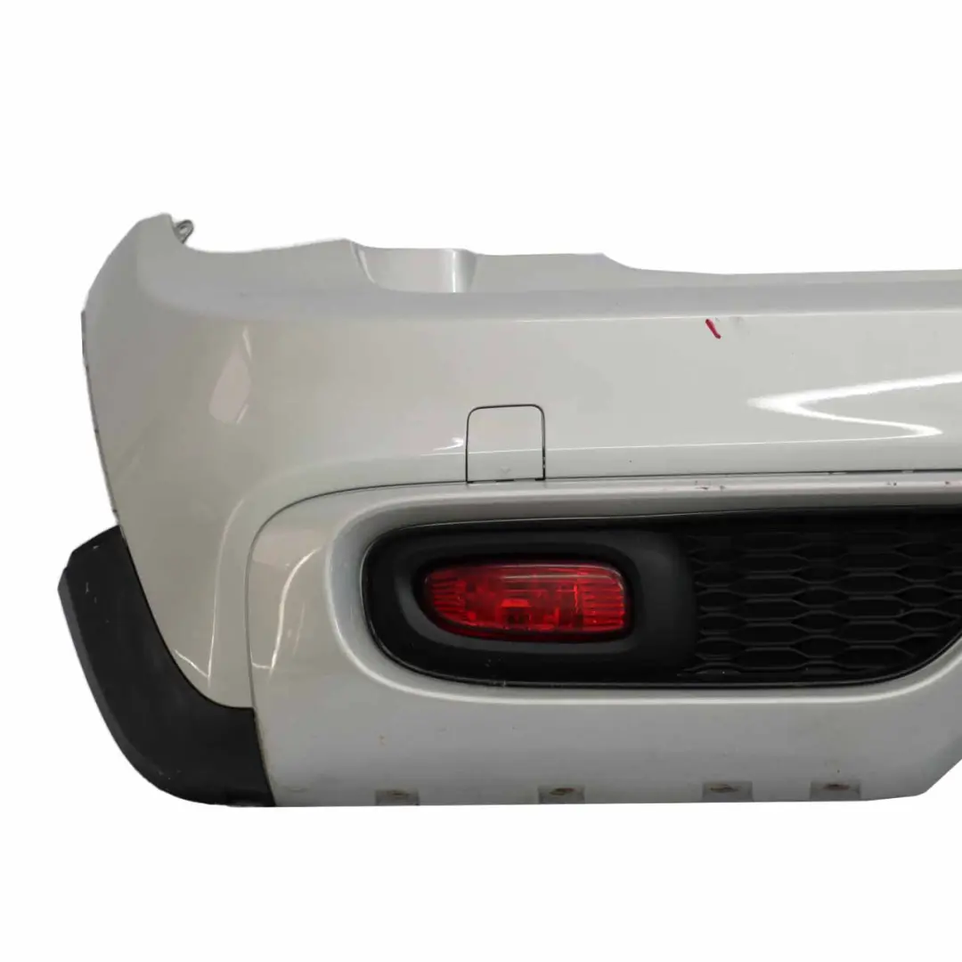 Mini F56 F57 Rear Bumper Cooper S Complete Panel White Silver Metallic - A62