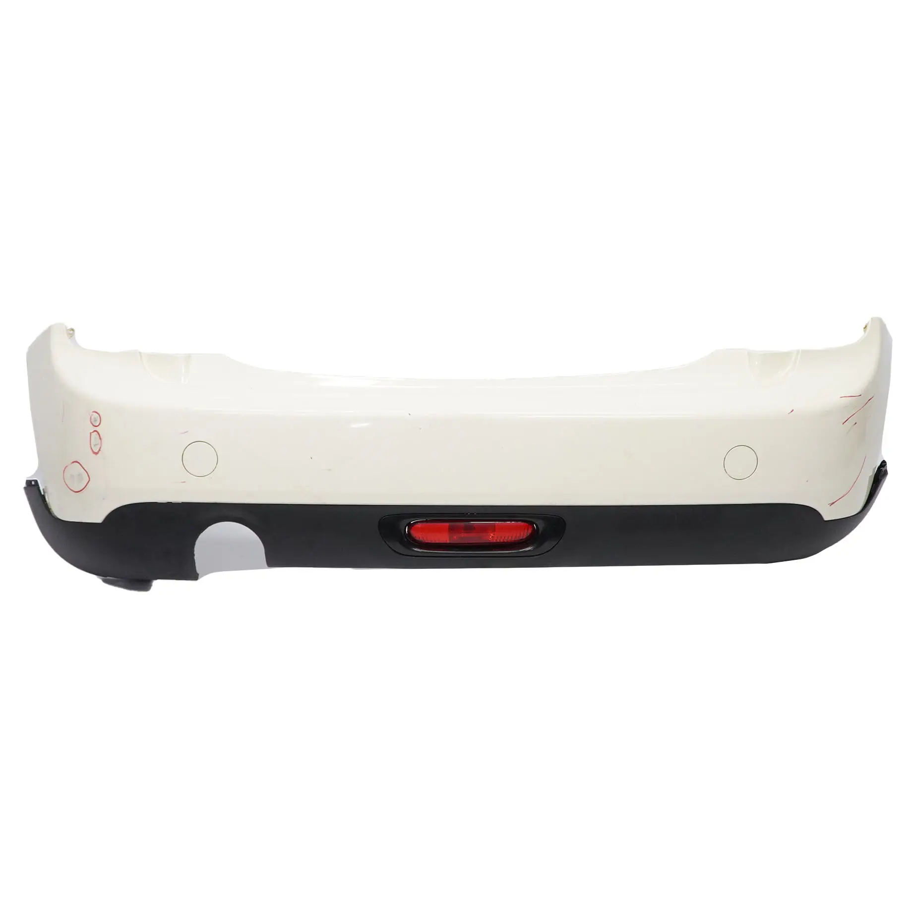 Rear Bumper Mini F55 Complete Trim Panel Cover Pepper White - 850