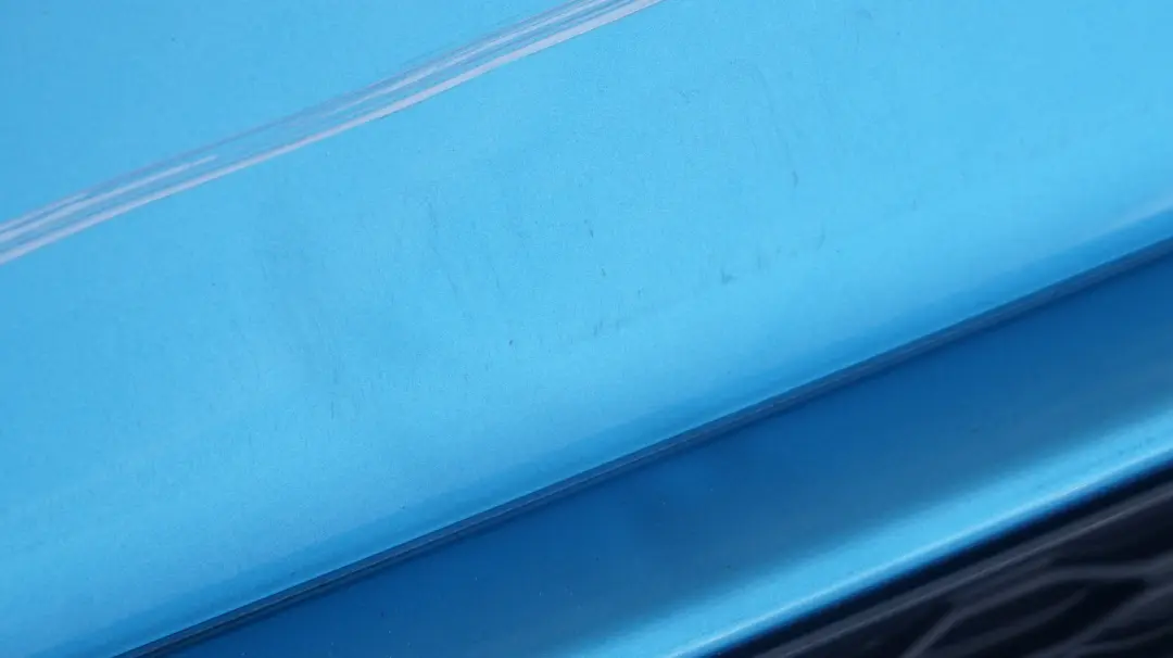 *BMW Mini F55 Cooper S Stossfänger Hinten Electric Blue II Metallic - B86 Blau