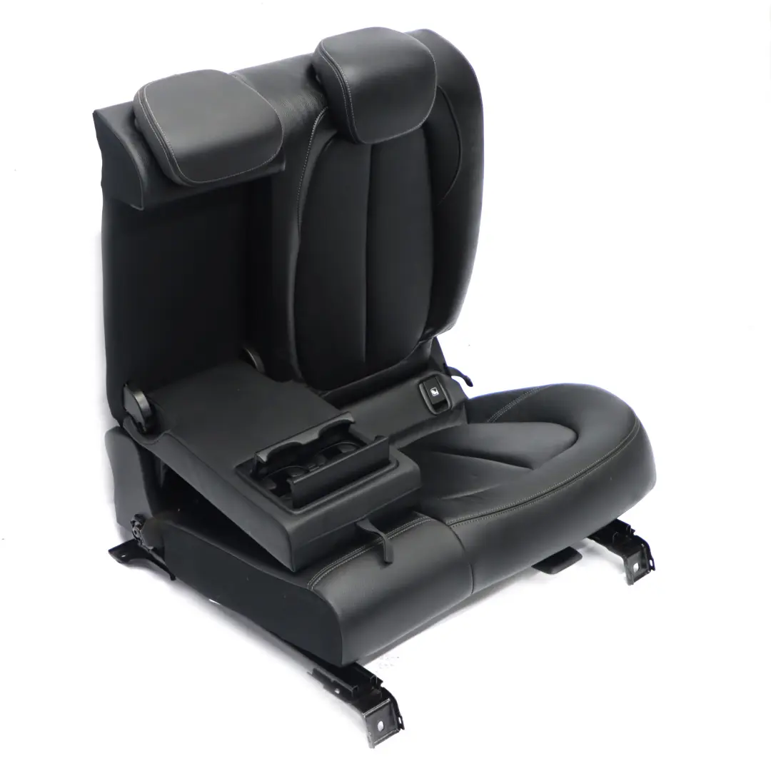 BMW F45 X1 F48 Asiento Trasero Izquierdo Respaldo Asiento Cuero Negro Dakota