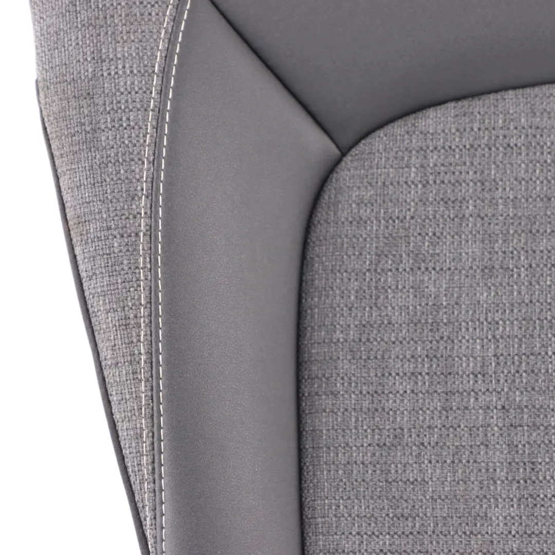 Seat Backrest Mini F55 Rear Right O/S Seat Back Cover Cloth Leatherette Black