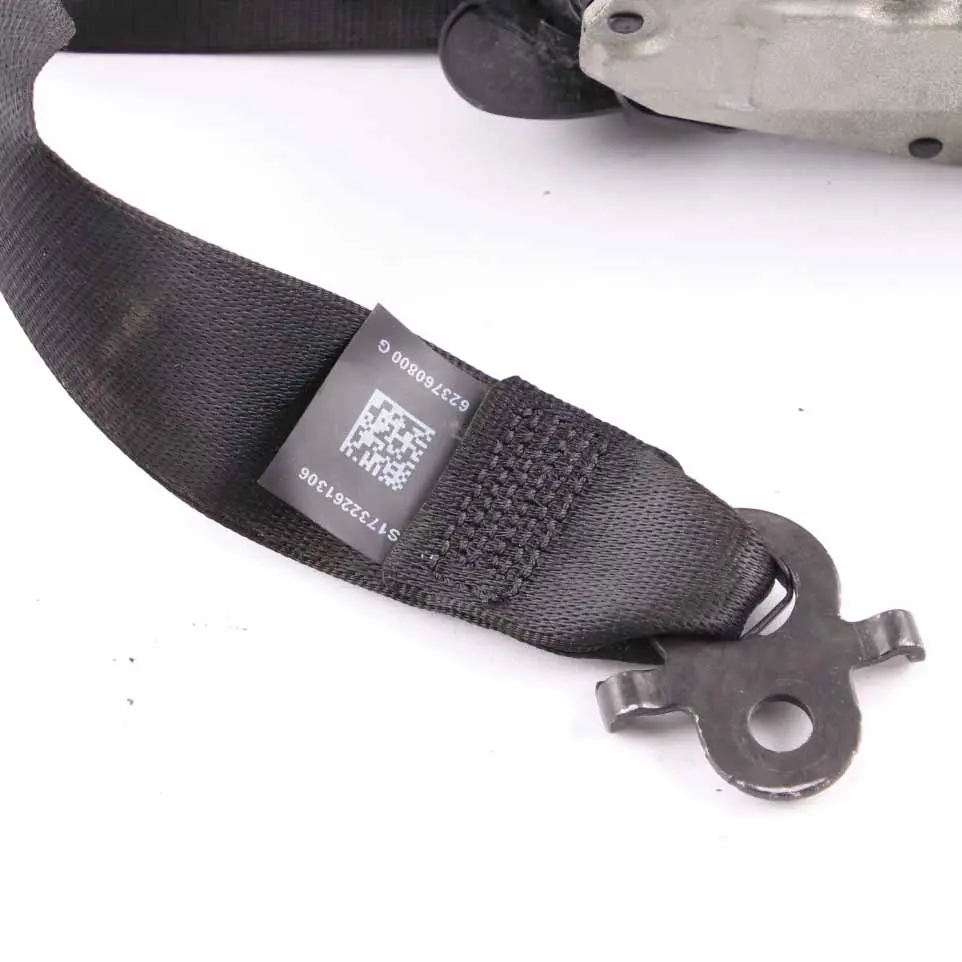 Seat Belt BMW F01 F10 F11 LCI Front Left N/S Seatbelt Upper REMA Black 7322613