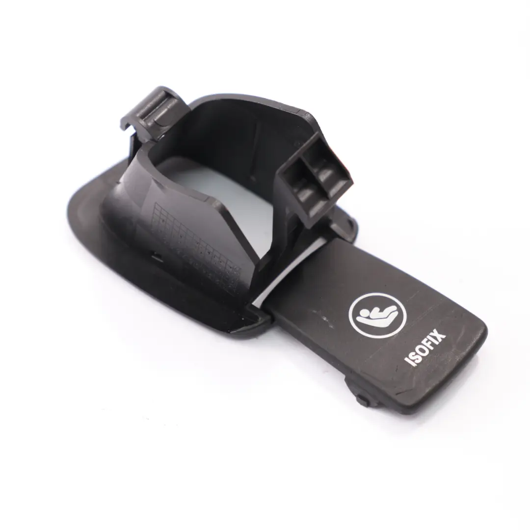 Mini Cooper One F55 F56 Rücksitz Isofix Abdeckung links Schwarz 7382949