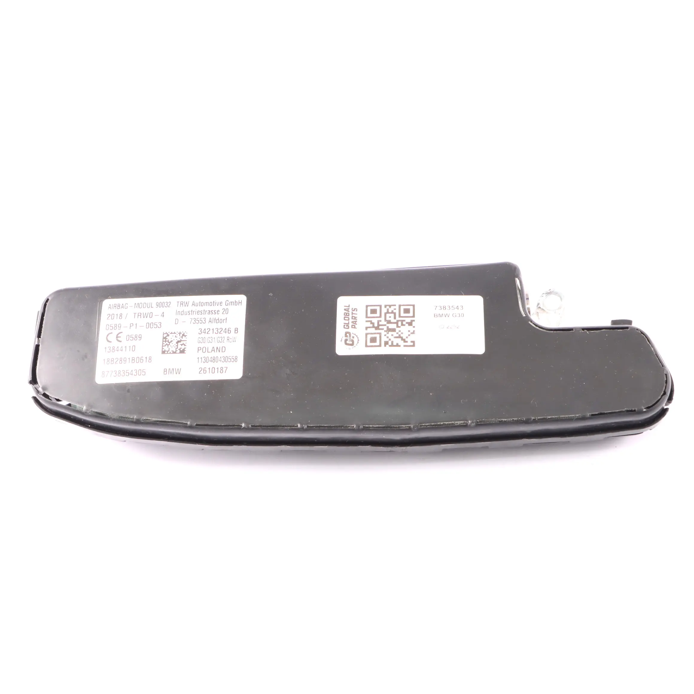 BMW G30 G31 G32 G11 LCI Asiento Lateral Módulo Aire Delantero Izquierdo 7383543