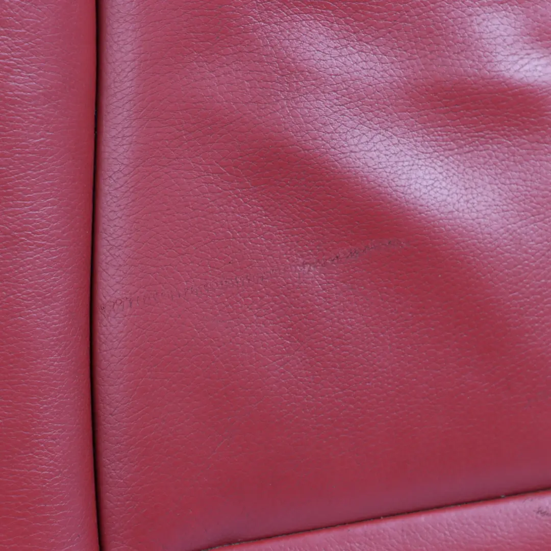 BMW F30 Rear Seat Bench Couch Sofa Cover Leather Dakota Korallrot Coral Red