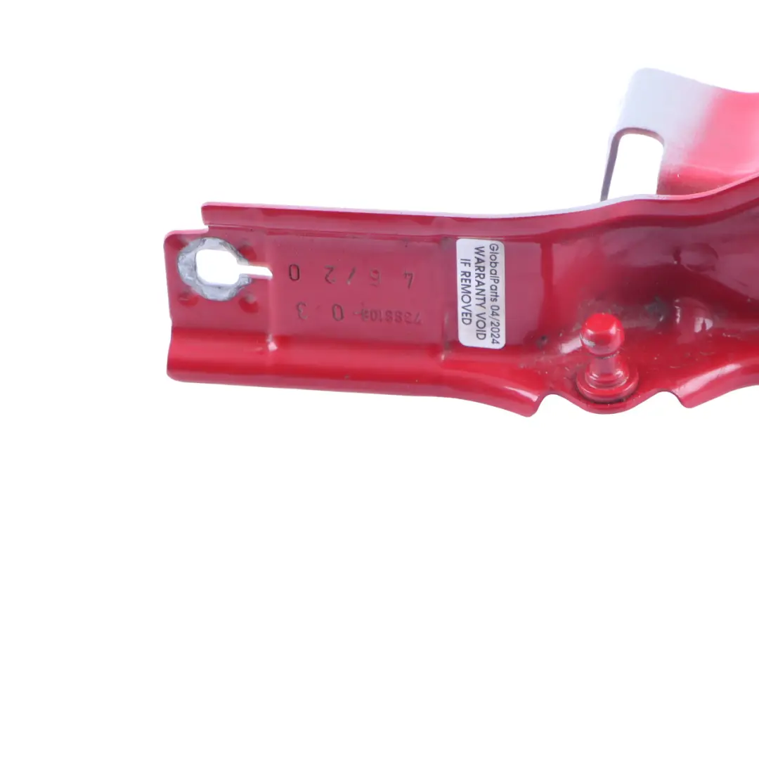 Mini Countryman F60 Bonnet Hood Bracket Mount Right O/S Chili Red - 851 7388108