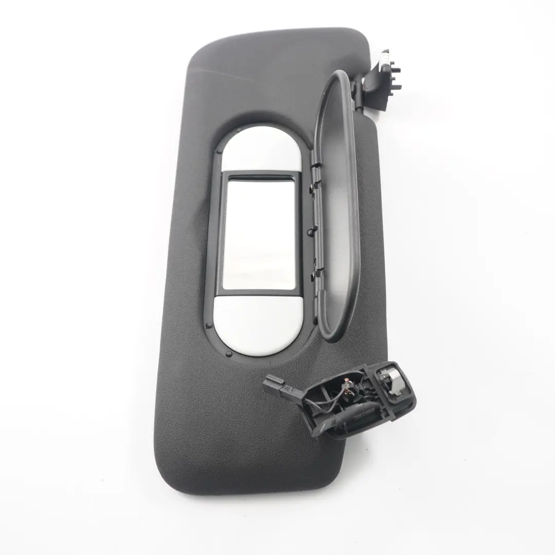 Mini Countryman F60 Sun Visor Right O/S Mirror Panel Cover Black 7389276