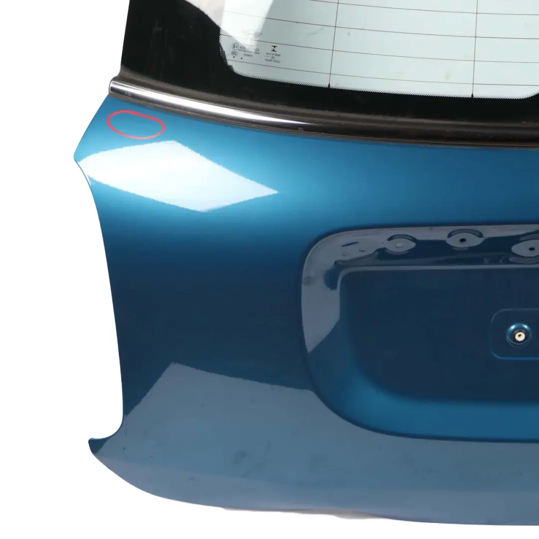 Mini Countryman F60 Trunk Lid Tailgate Boot Lid Island Blue Metallic - C2M